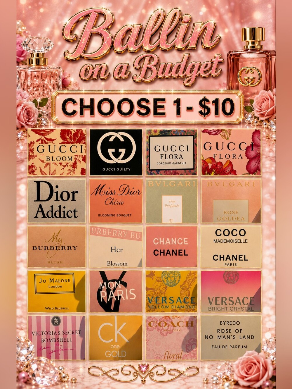 BALLIN ON A BUDGET & AS EMPTY AS YOUR BED ON A FRIDAY NIGHT MANE - CHOOSE 1 LUX